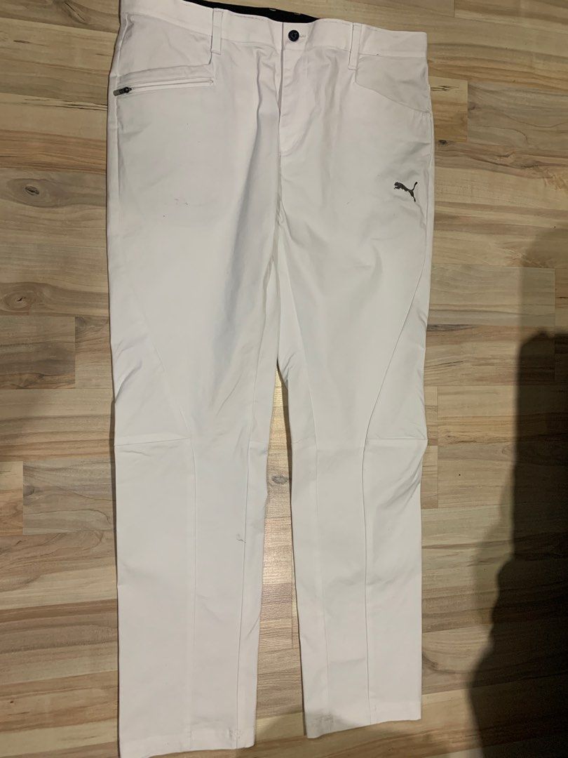 Puma white hot sale golf pants