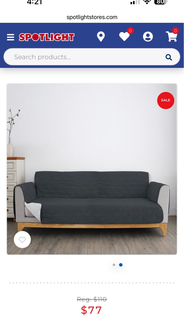 Spotlight on sale sofa covers