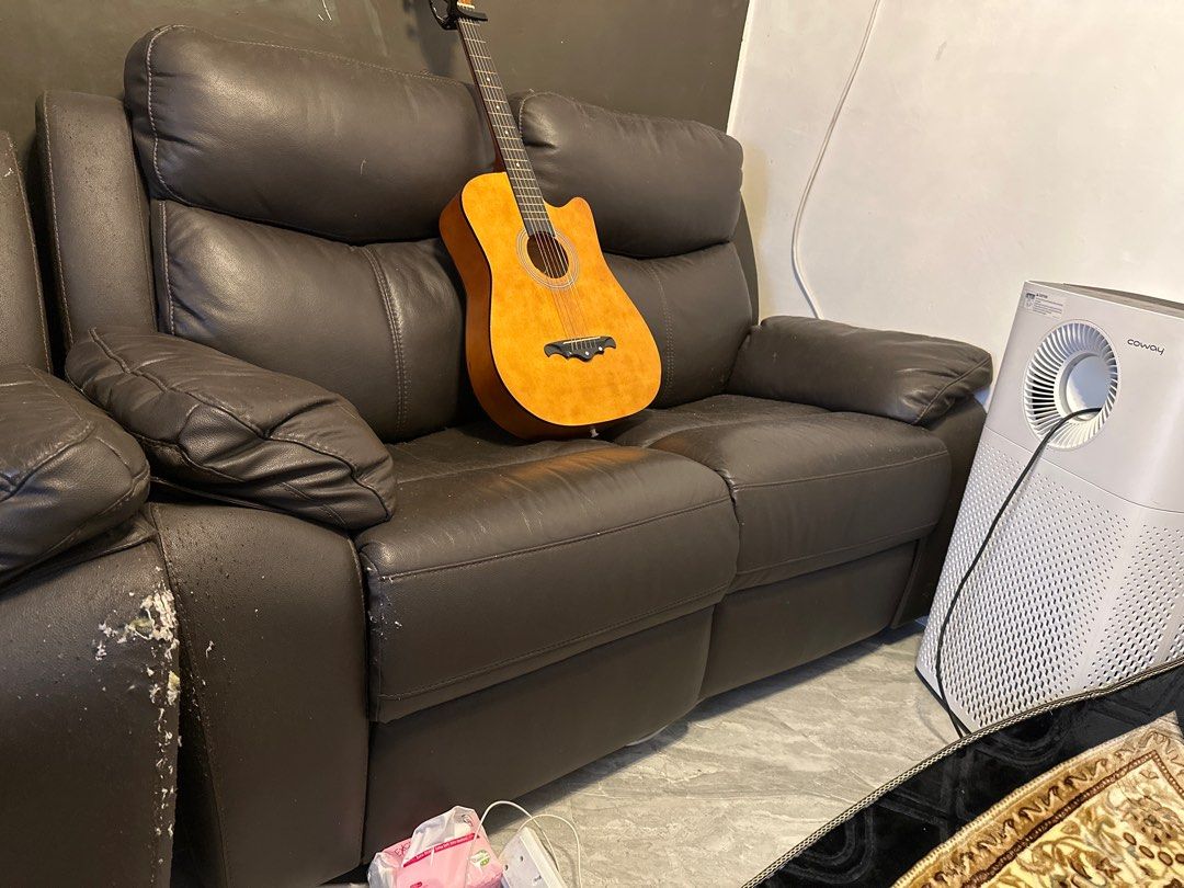 Sofa to letgo (2+1), Furniture & Home Living, Furniture, Chairs on