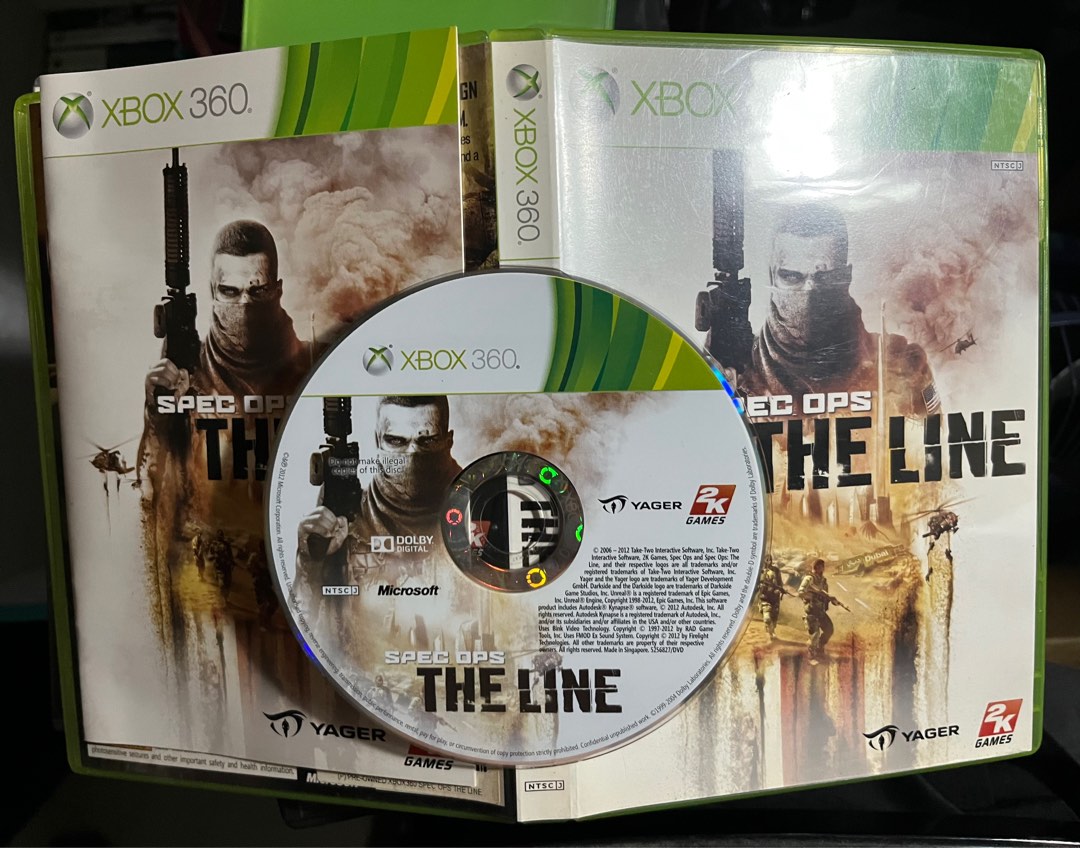 Spec ops the 2025 line xbox one