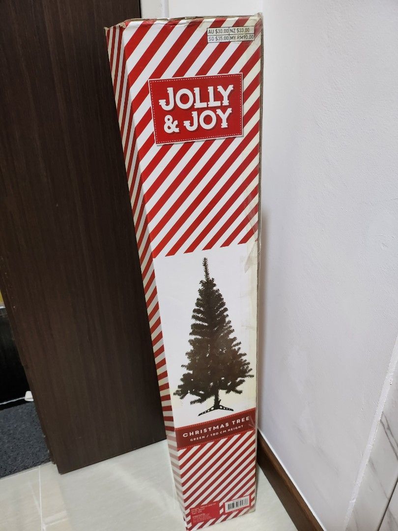 Spotlight Christmas Tree 1.8m, Furniture & Home Living, Home Decor, Artificial Plants & Flowers