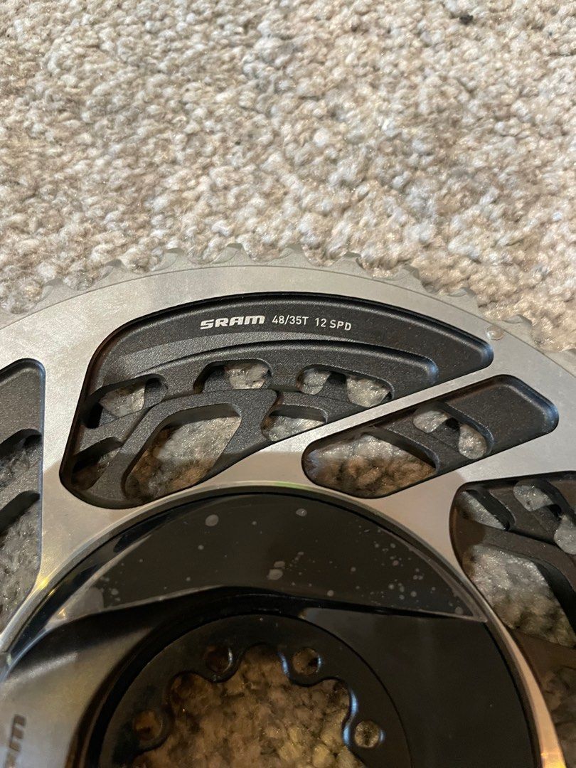 SRAM RED CHAIN RING (non power meter), Sports Equipment, Bicycles ...