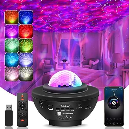 Night Light Projector with Music LED Star Light Projector Remote Control  Galaxy Star Sky Projector Light Starry Projector Star Projector Night  Light, starlight projector