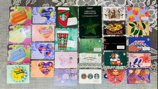 Starbucks PH paper cards