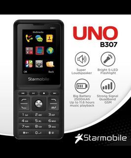 Starmobile B307 brand new backup basic phone