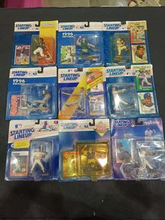 Starting Line up Baseball player sport star figure original