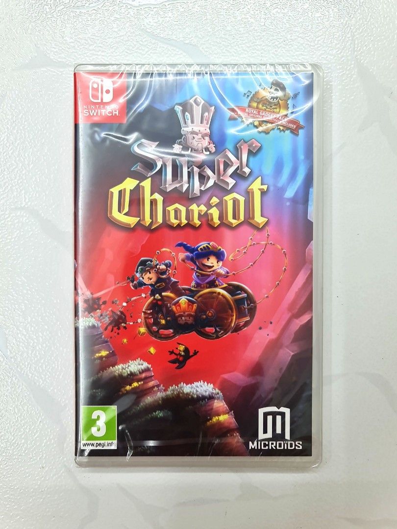 B5 Super Chariot *Brand New and Sealed* (Pegi Microids/ Artsy - Main Image