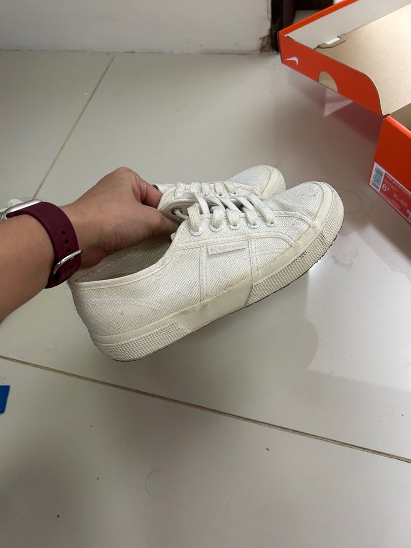 Superga alte argentate cheap