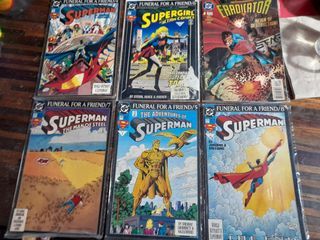 Superman comics set