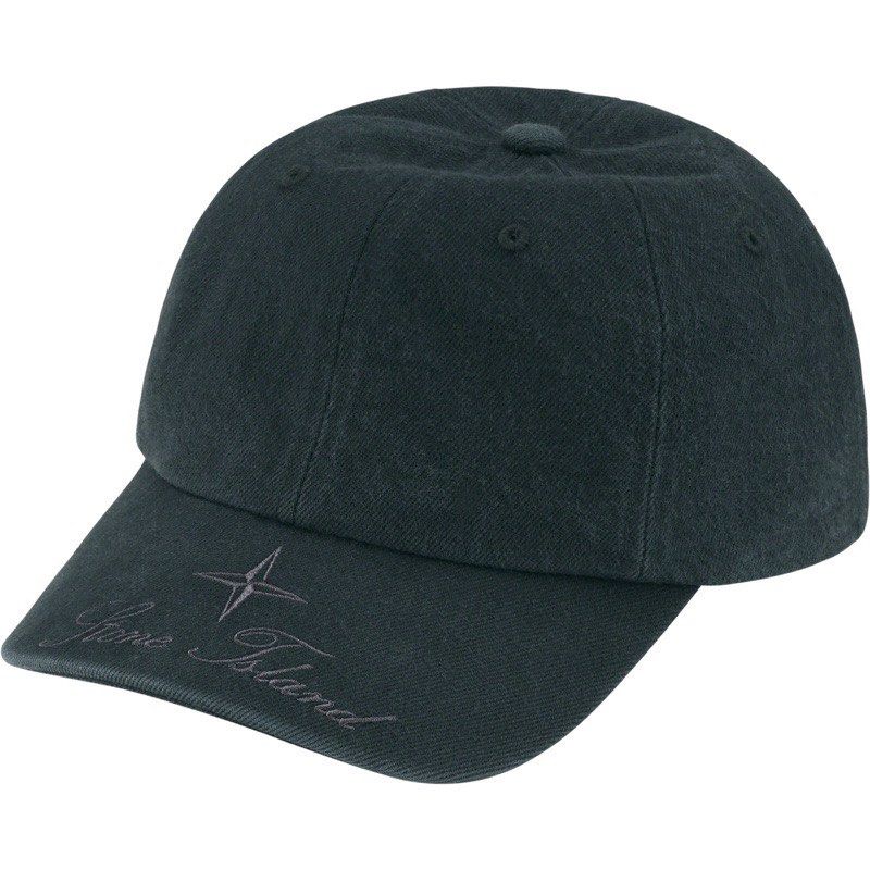 SUPREME®/STONE ISLAND® DENIM 6-PANEL 聯名帽子6分割帽, 他的時尚
