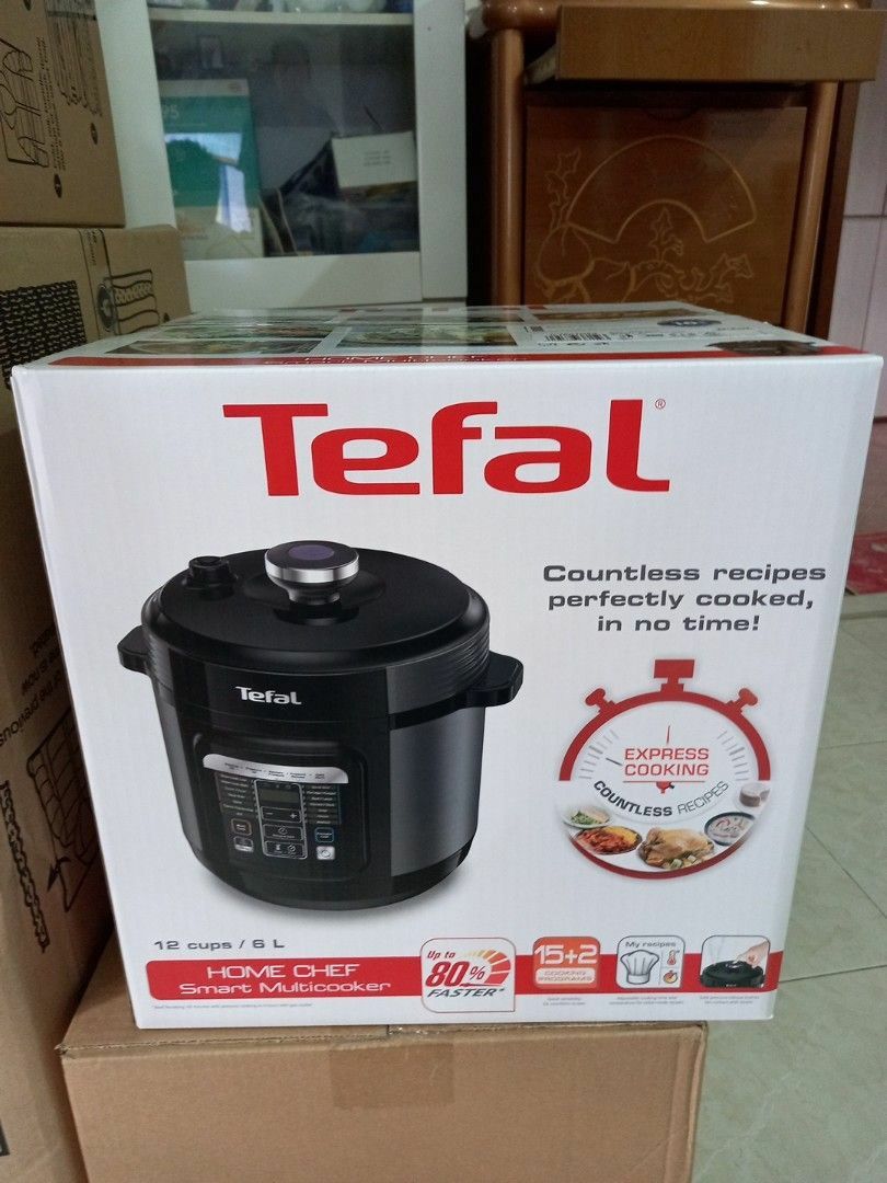 Tefal pressure multi cooker 6l / brand new seal in box, 2 years local