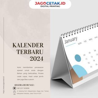 Termurah , WA 0812-3119-3958, Cetak Kalender satuan jagocetak.id