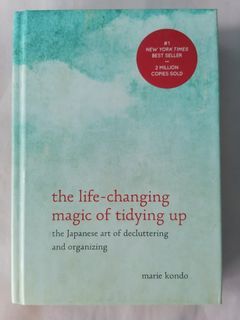 KonMari Life-Changing Magic Of Tidying Up by Marie Kondo (HardCover Book) (Free delivery)
