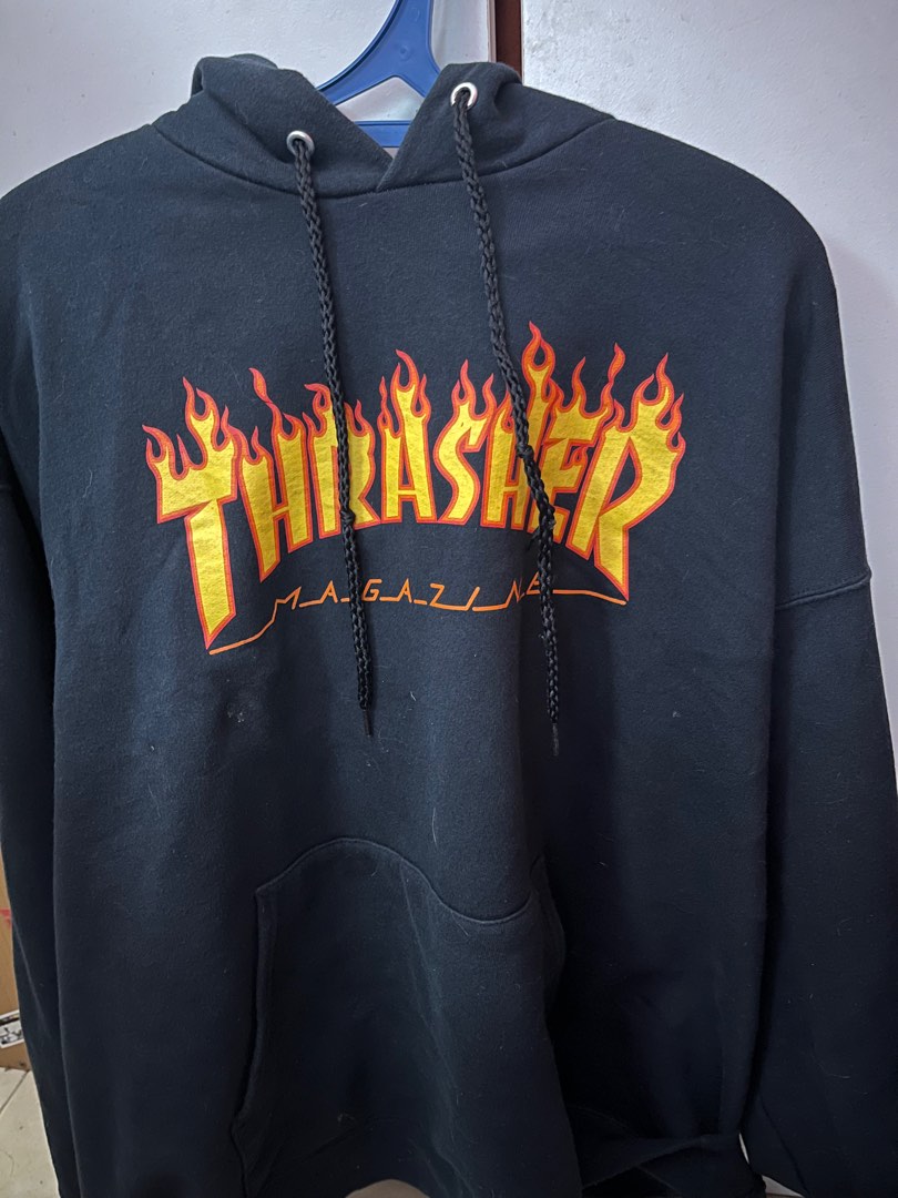 Thrasher Pullover Hoodie Men s Fashion Tops Sets Hoodies on