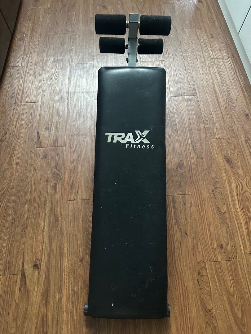Trax Fitness Sit Up Bench, Sports Equipment, Exercise & Fitness, Cardio