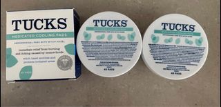 Tucks medicated cooling pads