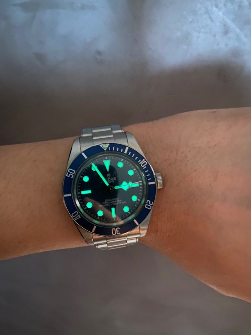 Tudor black bay 58 lume clearance