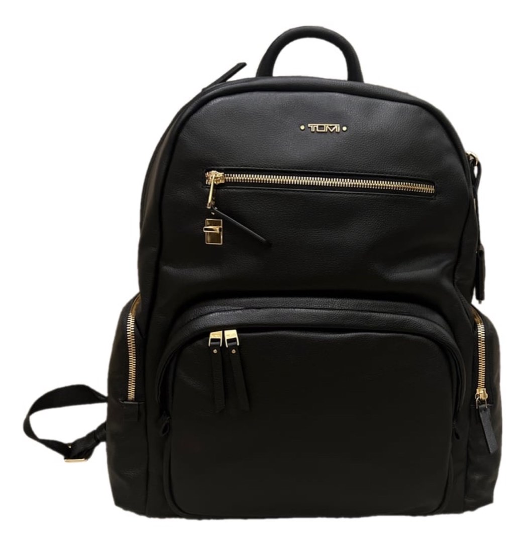 Tumi carson leather backpack hotsell