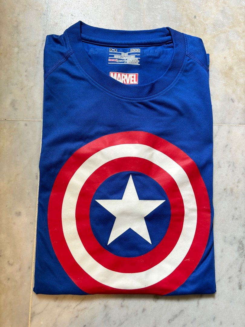 Under armor marvel shirts shop