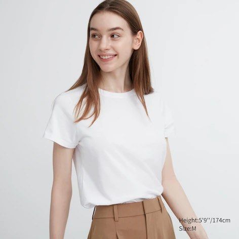 White short sleeve t shirt women's on sale
