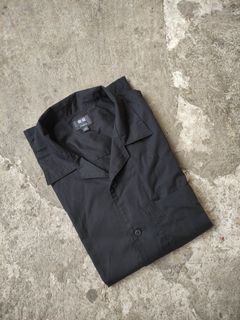 Uniqlo X Theory Open Collar Polo