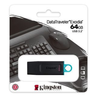 USB  64GB USB Flash Drive Kingston  DATA Traveler Exodia