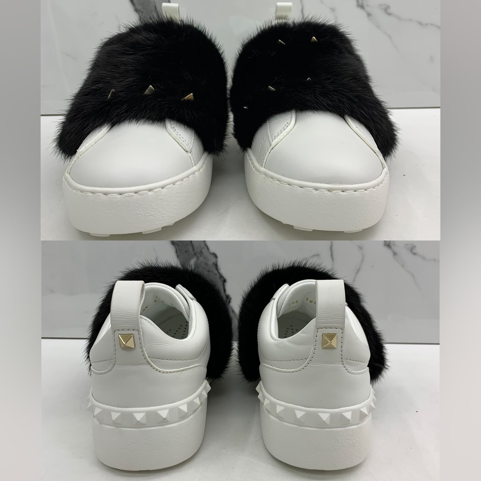 Valentino sale sneakers fur