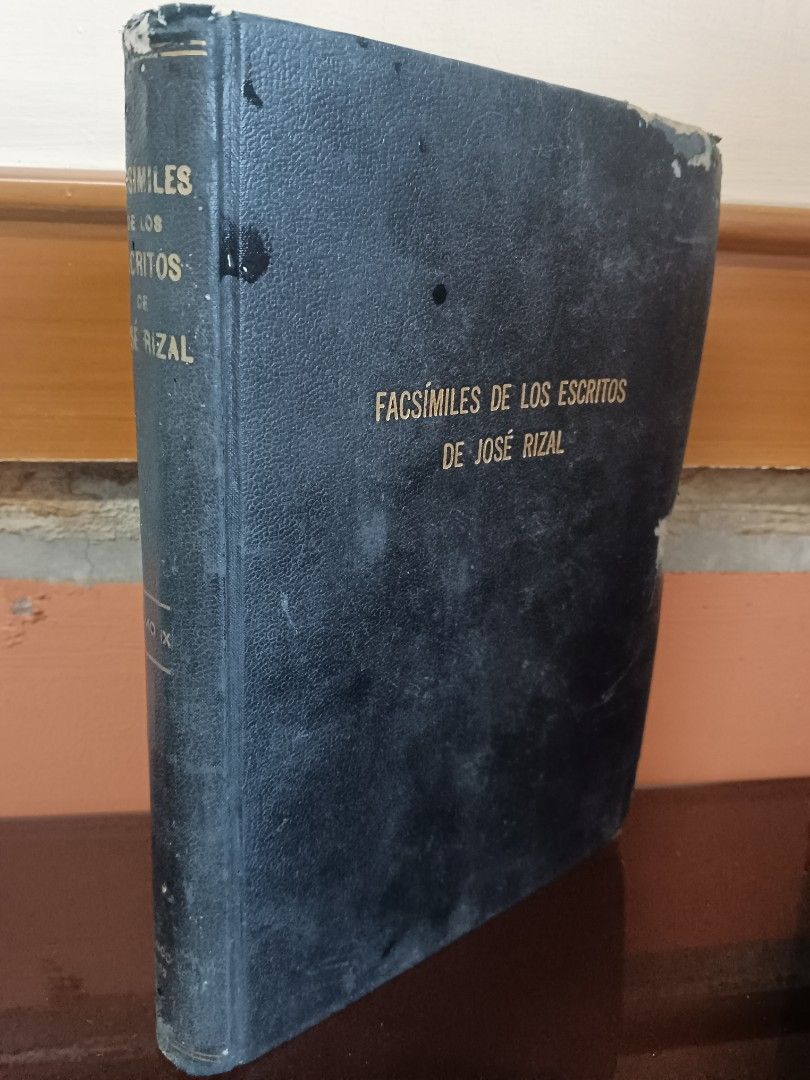 Vintage Antique 1962 Book: Facsimiles De Los Escritos, De Dr Jose Rizal ...