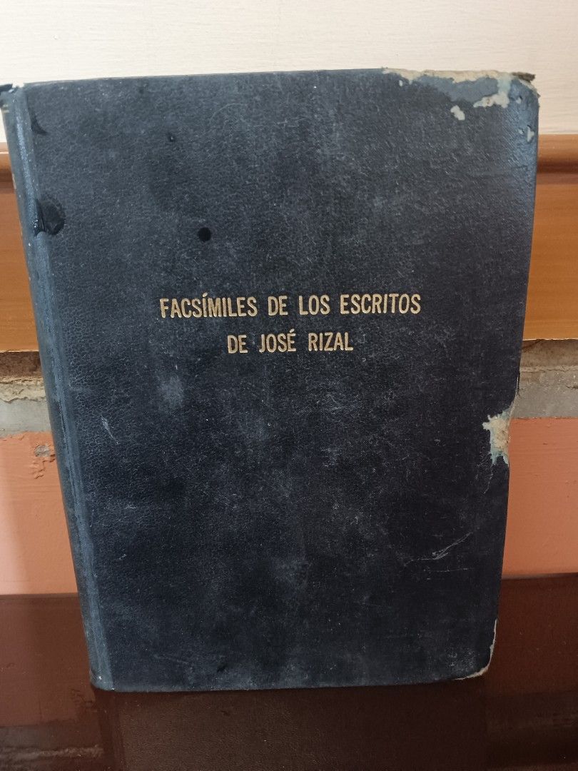 Vintage Antique 1962 Book: Facsimiles De Los Escritos, De Dr Jose Rizal ...