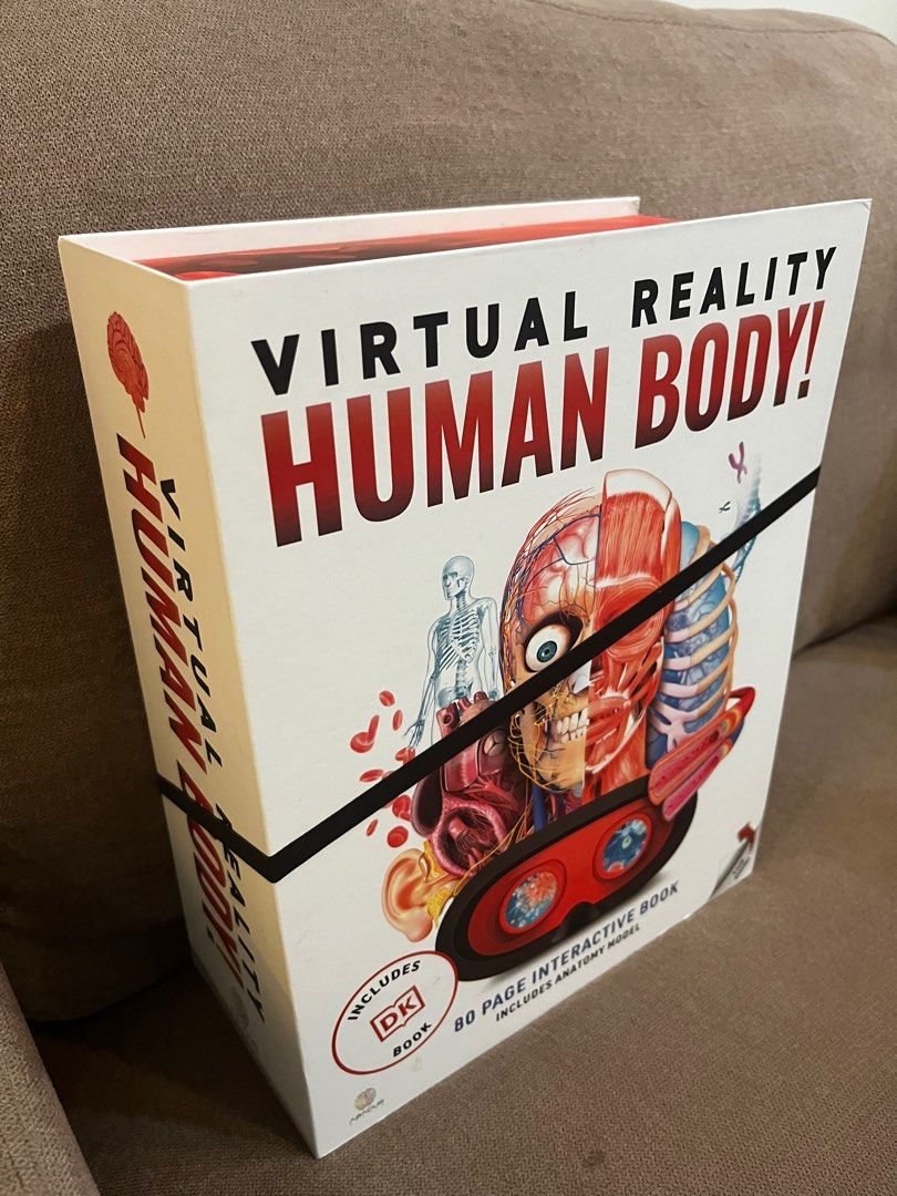 Virtual Reality. Human Body Interactive Book, Hobbies & Toys, Books