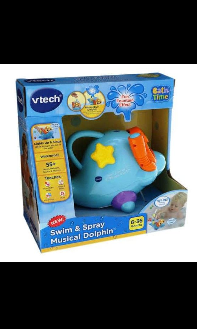 Vtech swim and hotsell spray musical dolphin