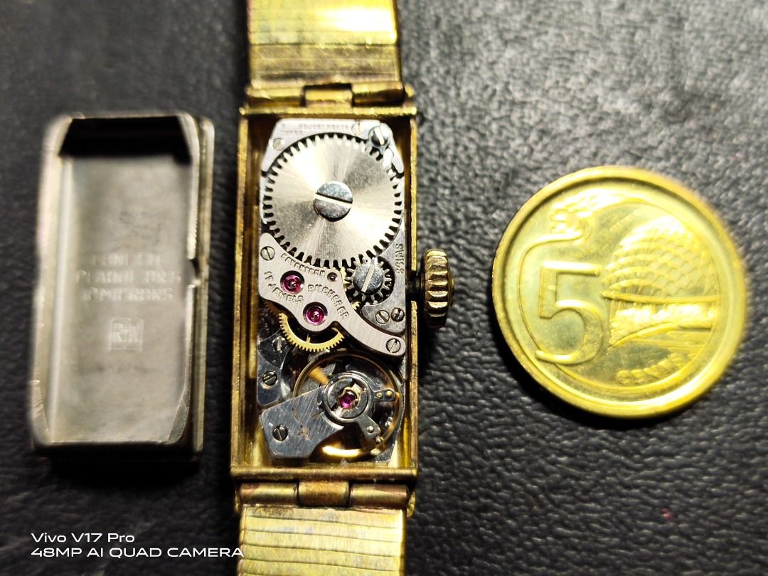 Vtg Bucherer Mechanical Hand Winding Ladies Watch Women s Fashion