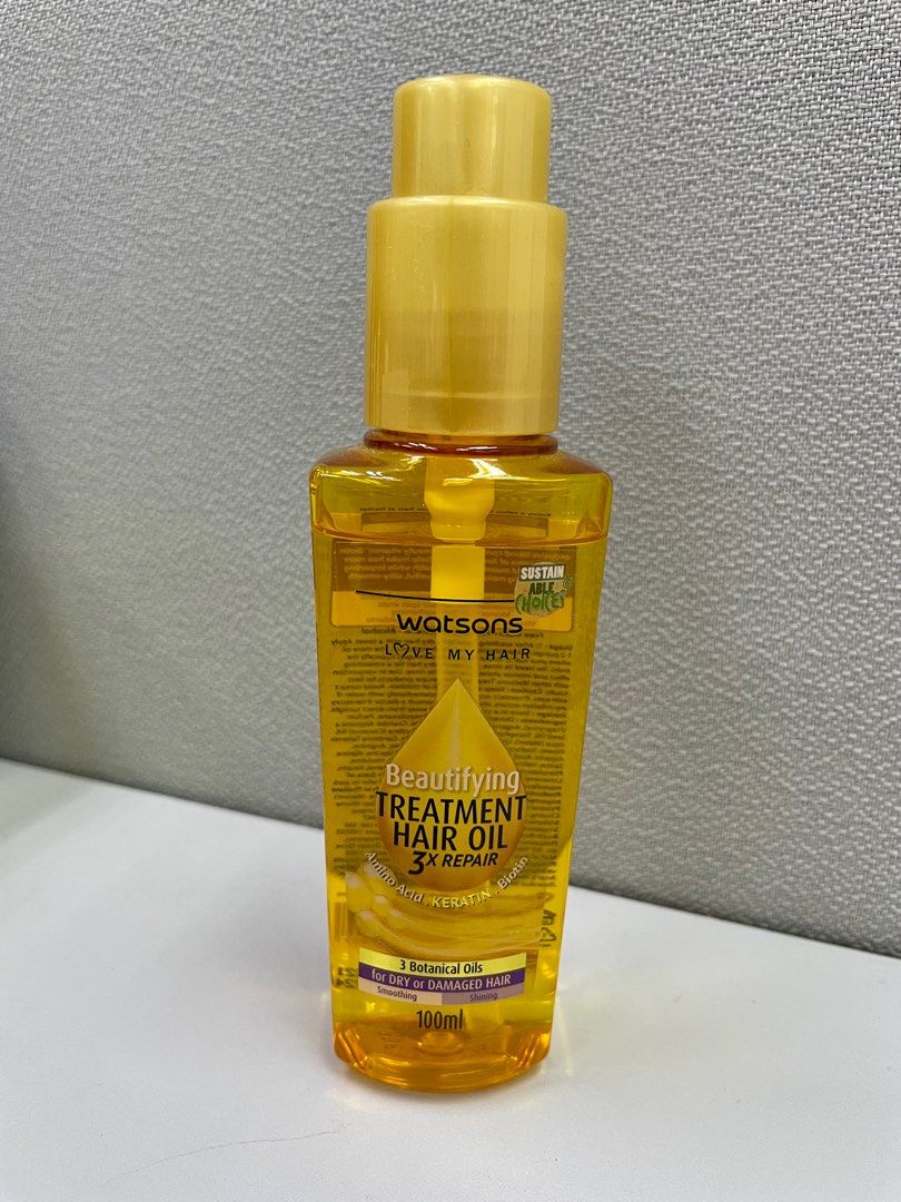 Watsons Treatment Hair Oil, Beauty & Personal Care, Hair on Carousell