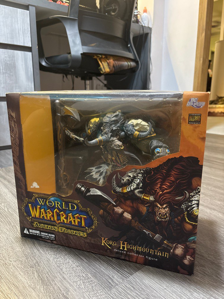 World Of Warcraft Action Figure Deluxe Collector Figure KORG