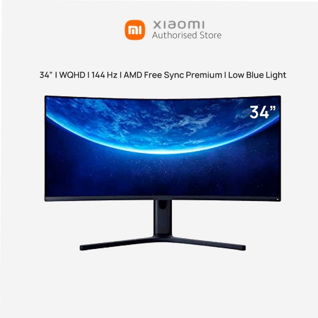 Xiaomi 34 Inch Curved Monitor, Computers & Tech, Parts & Accessories ...