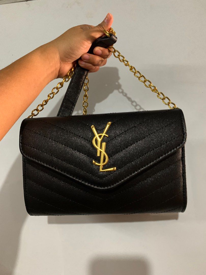 Ysl black sales sling bag