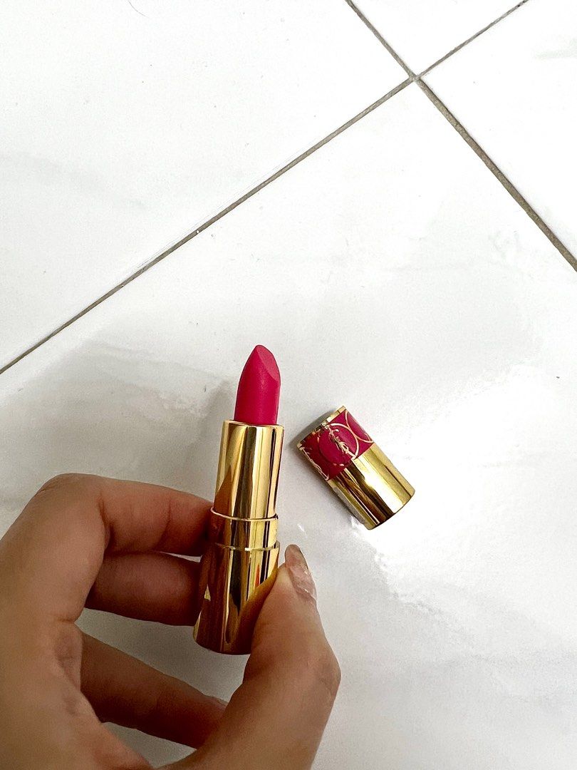YSL Mini Rouge Volupte Shine 49