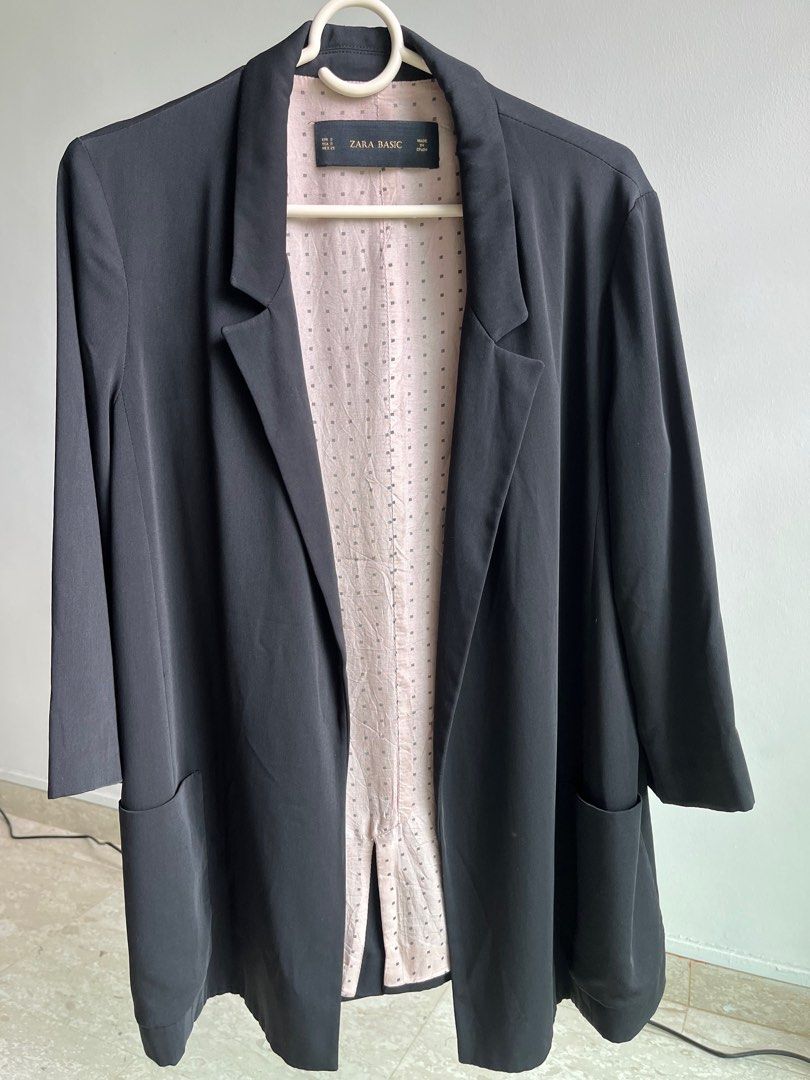 Zara flowy blazer Women s Fashion Coats Jackets and Outerwear