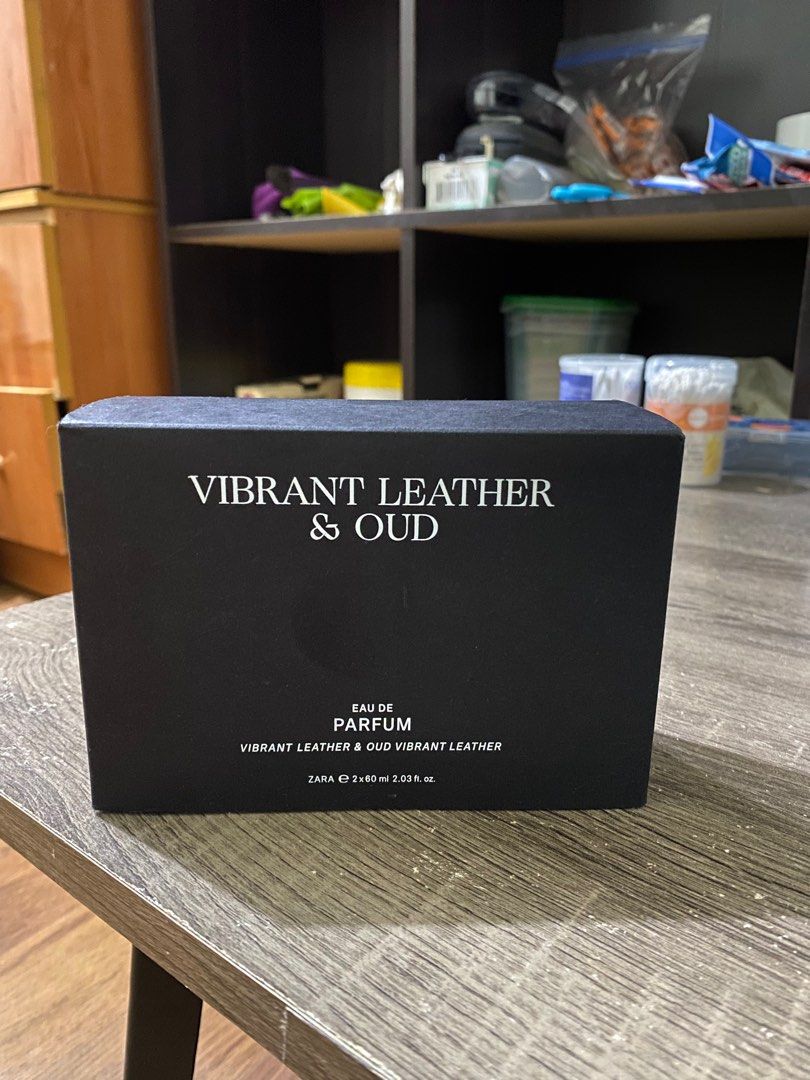 Vibrant leather wood store