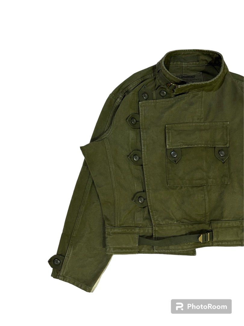 Army motorcycle jacket best sale
