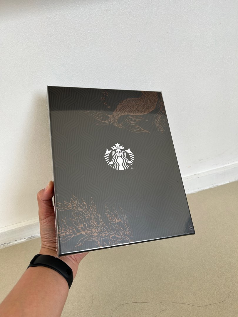2025 Rose Gold Starbucks Planner, Hobbies & Toys, Stationary & Craft