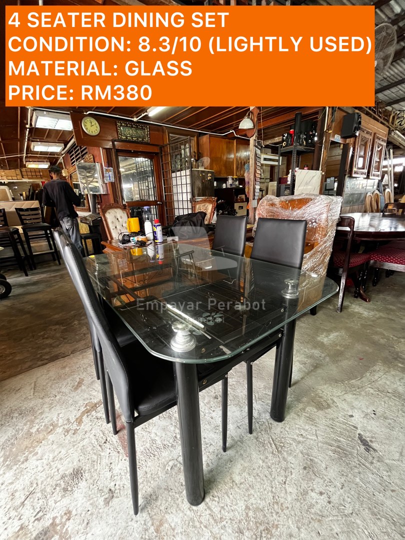 4 SEATER DINING TABLE Furniture Home Living Furniture Tables