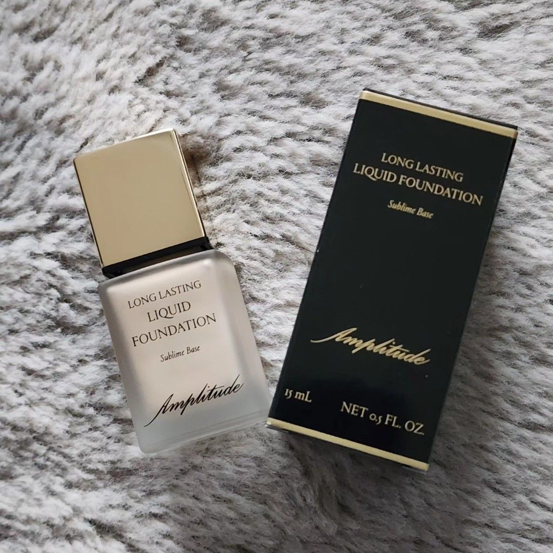 日本Amplitude Long Lasting Liquid Foundation 長效粉底液（10號色