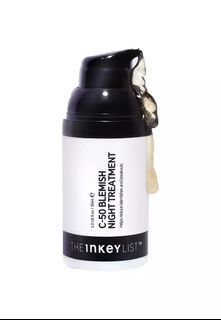 🆕 AUTH The Inkey List C-50 Blemish Night Treatment Serum 30ml