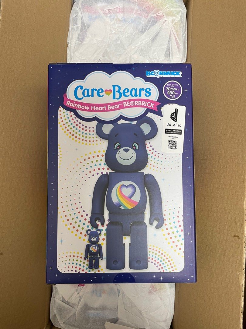 通販サイトです BE@RBRICK Care Bears Rainbow Heart Bear