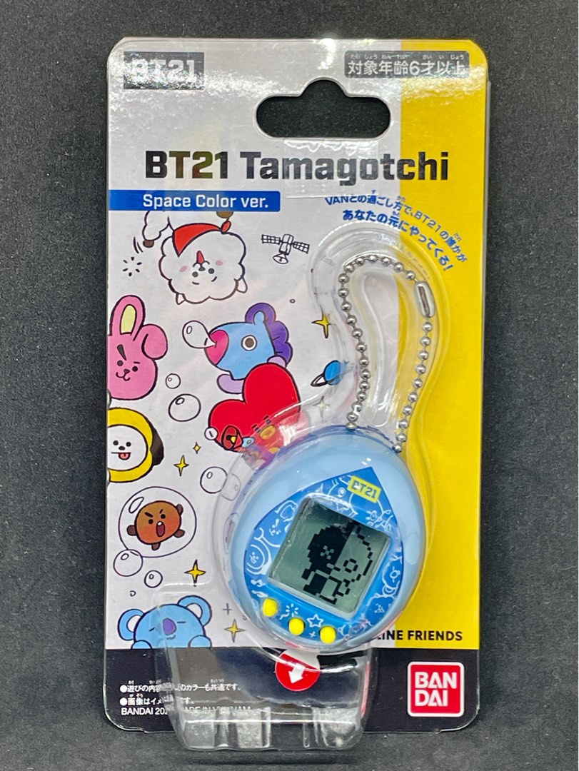 全新BT21 Tamagotchi 他媽哥池Line Friends BTS Bandai 藍色Space