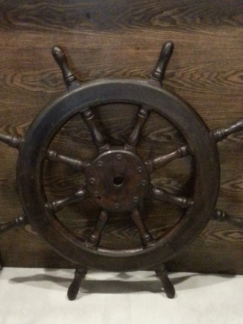 Antique Ship 古董坤甸木船舵 rudder