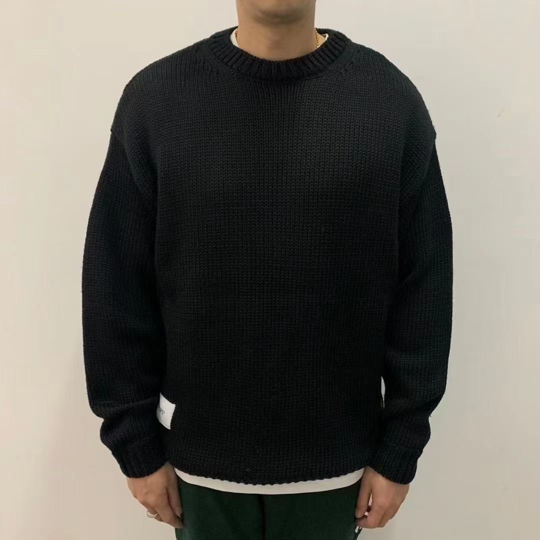 🇯🇵 WTAPS ARMOUR SWEATER POLY X3.0重磅手工粗線編織毛衣
