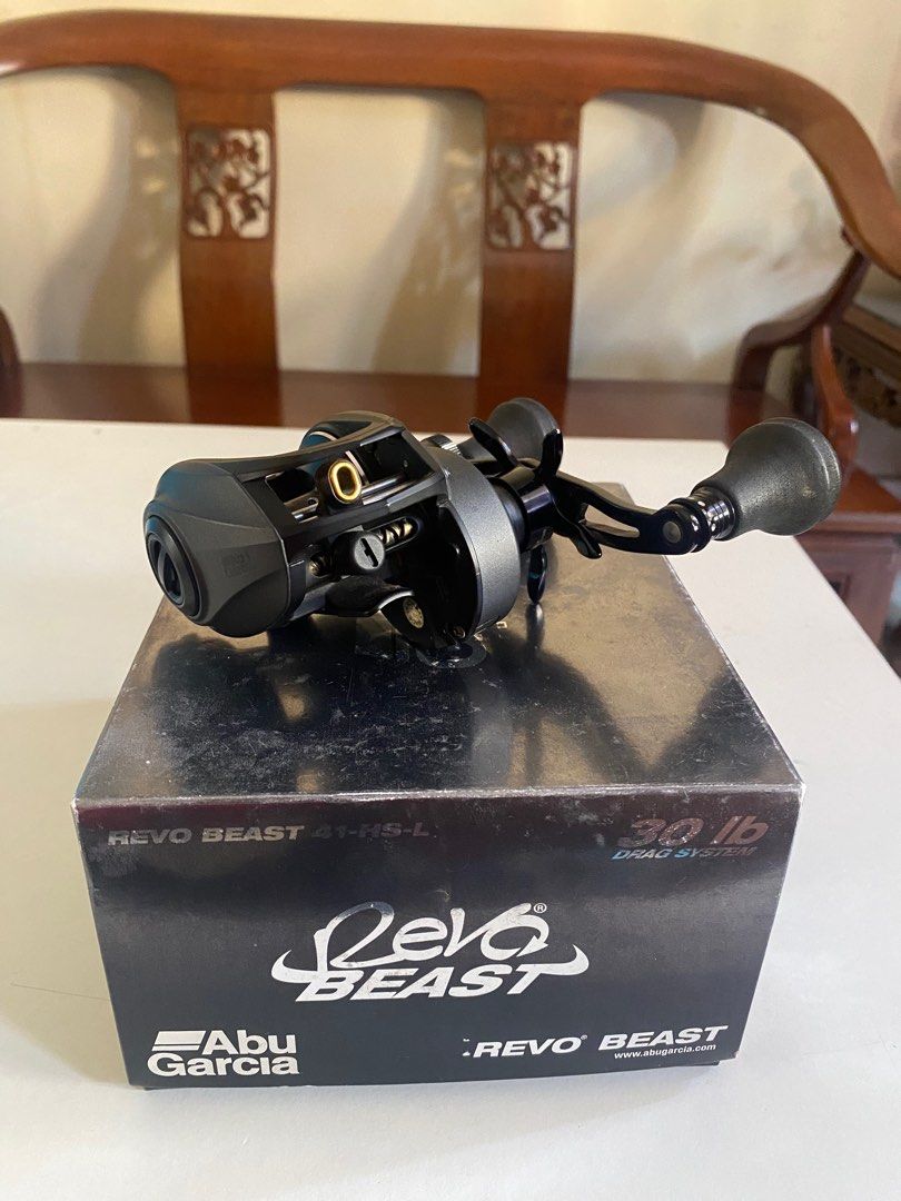 おすすめ Garcia Abu REVO リール キムケン 左ハンドル 41-HS-L BEAST リール