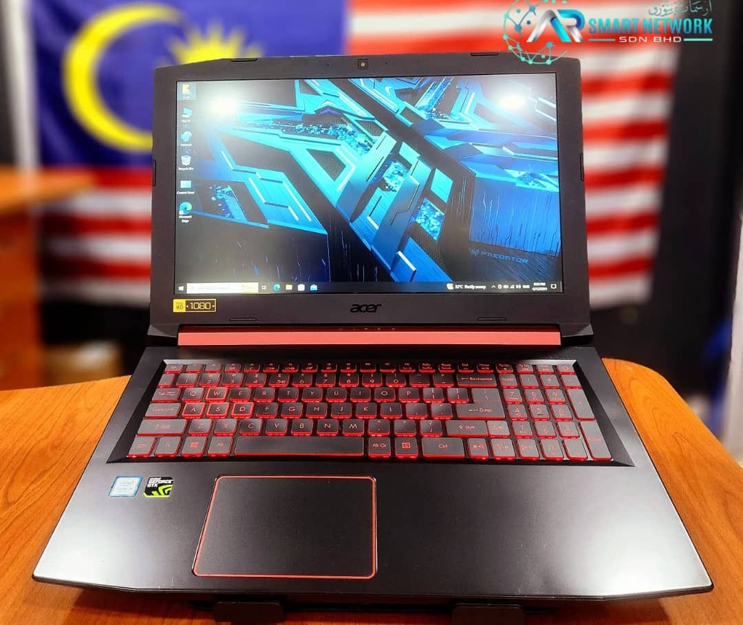 ACER NITRO5 i5 7300HQ RAM 12GB SSD 256GB HDD 512GB GTX